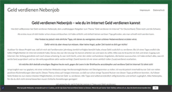 Desktop Screenshot of geld-verdienen-nebenjob.com