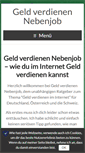 Mobile Screenshot of geld-verdienen-nebenjob.com